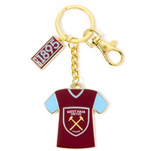 tm 07293 west ham united fc shirt charm keyring 1.jpg