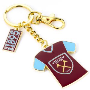 tm 07293 west ham united fc shirt charm keyring.jpg