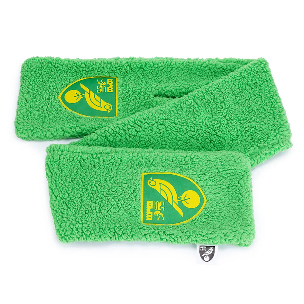 Norwich City FC Sherpa Scarf - Image 2