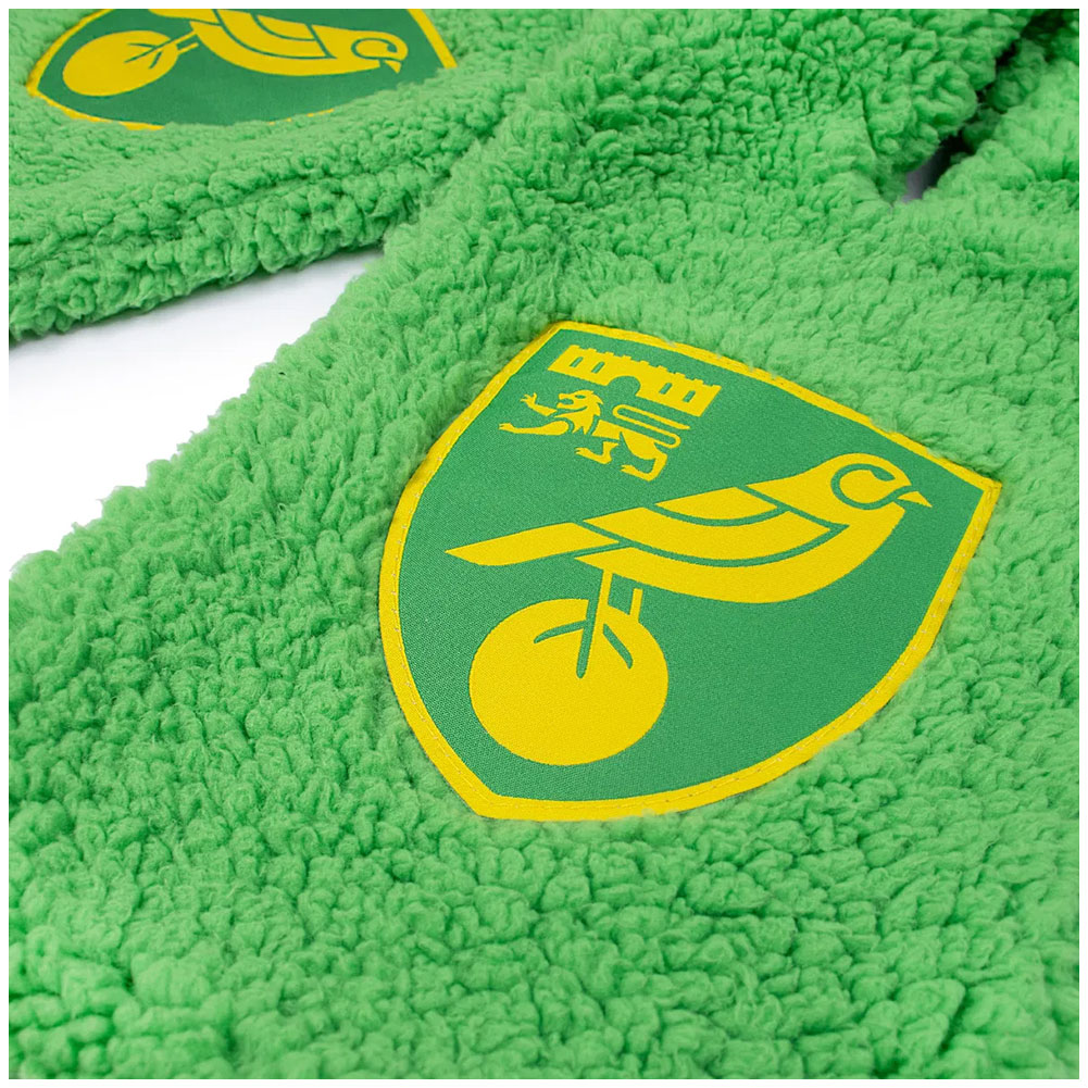 Norwich City FC Sherpa Scarf - Image 3