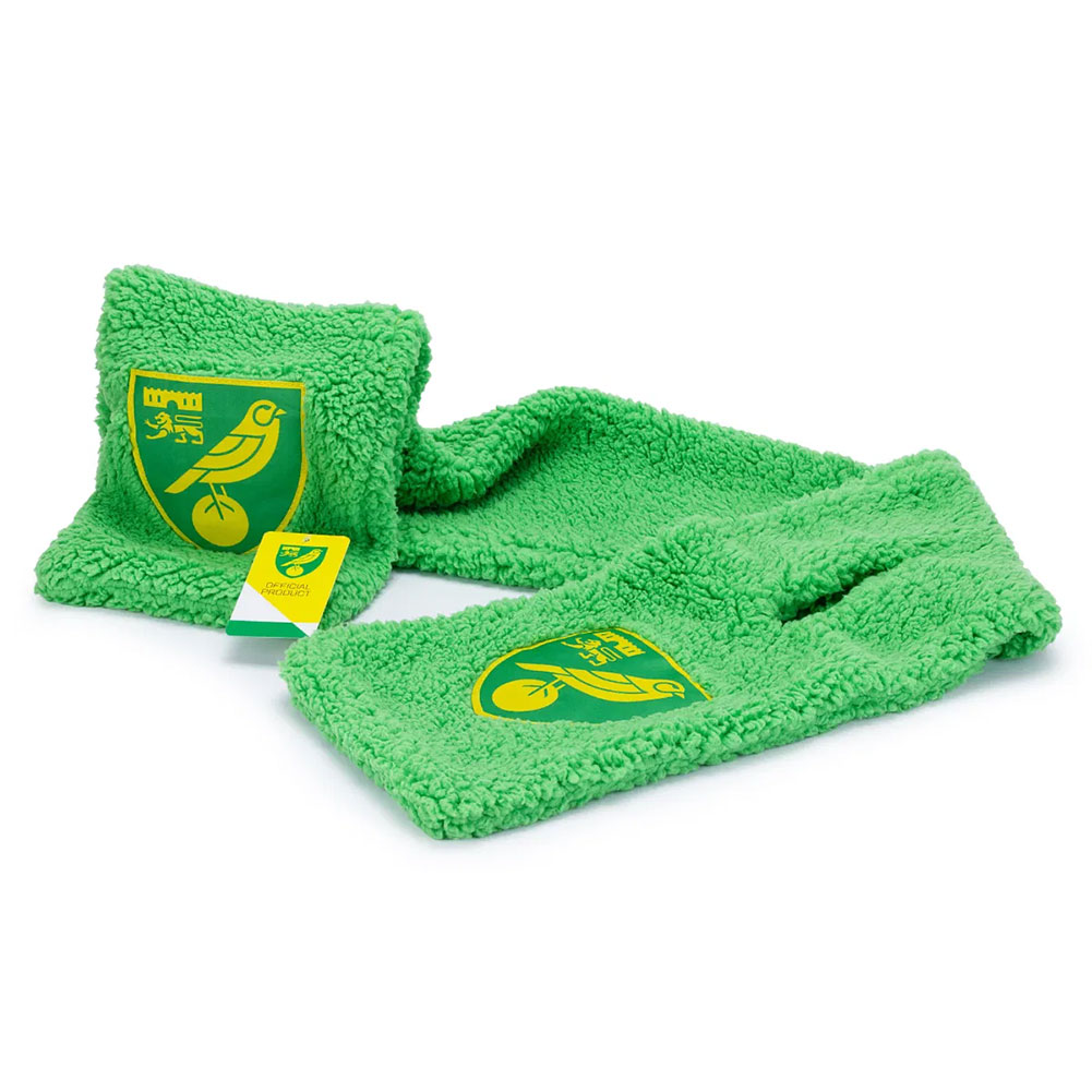 Norwich City FC Sherpa Scarf - Image 4