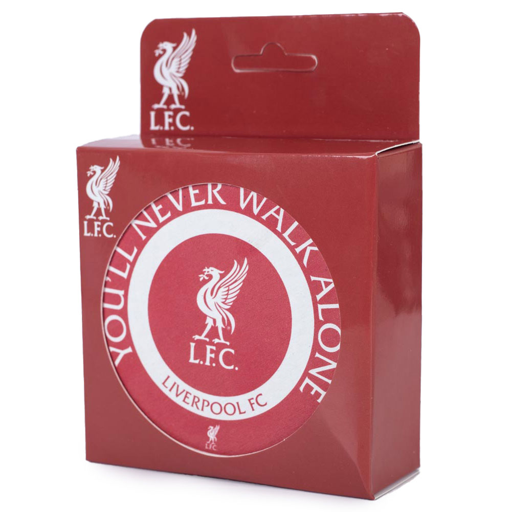 Liverpool FC 4pk Ceramic Coaster Set - Image 4