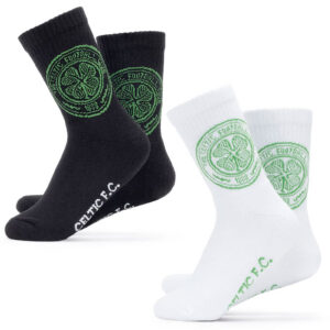 Celtic FC Twin Pack Sports Socks 7-11