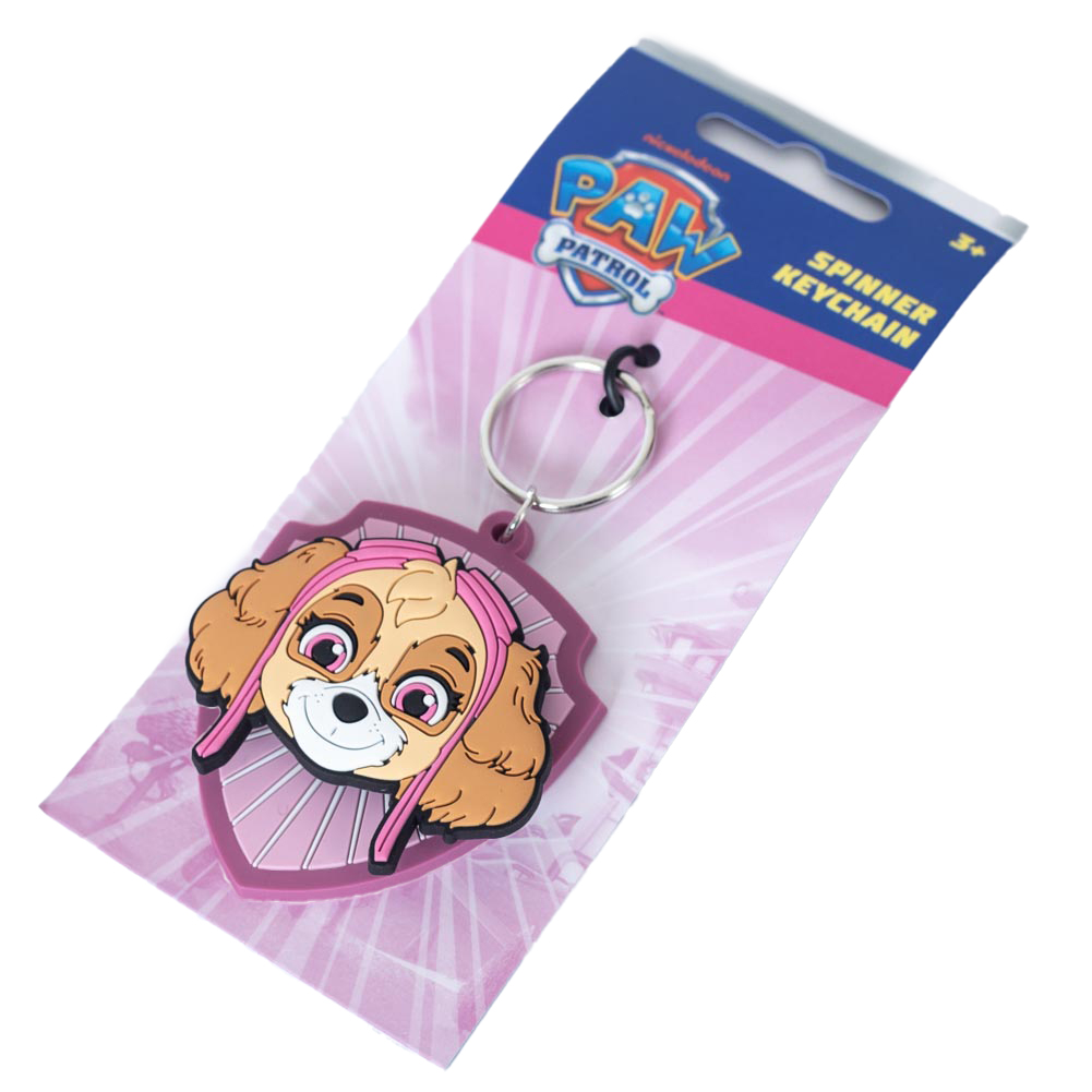 Paw Patrol Skye PVC Spinner Keyring - Image 5