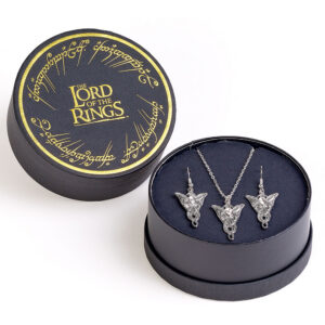 The Lord Of The Rings Evenstar Necklace & Earrings Gift Box