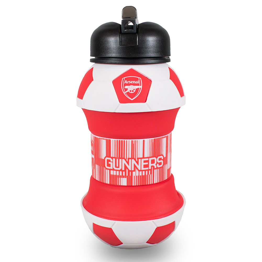 Arsenal FC Collapsible Football Drinks Bottle - Image 2