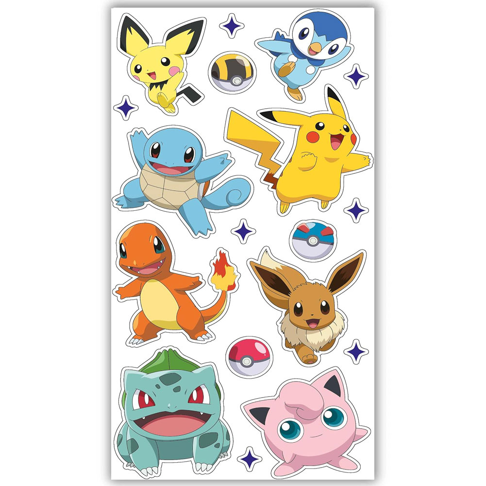 Pokemon Birthday Card With Stickers - Image 3