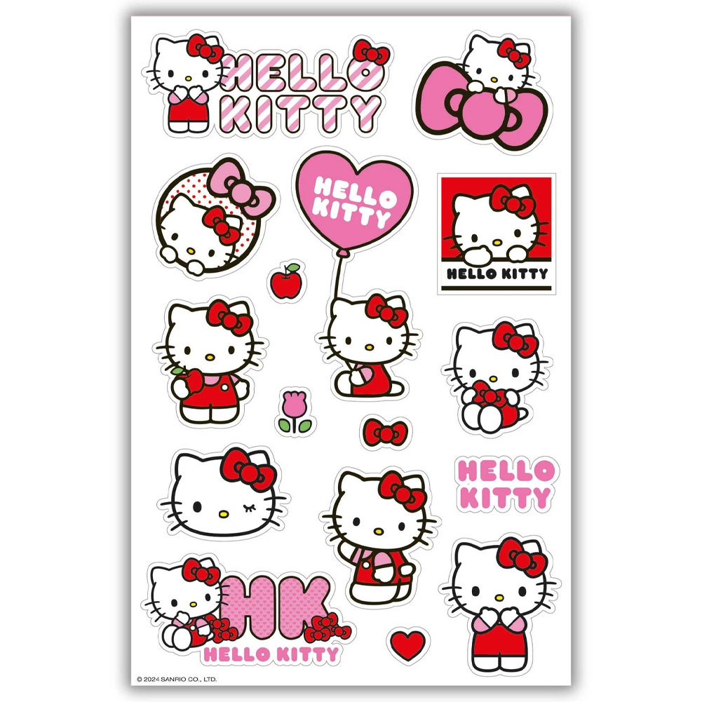 Hello Kitty Birthday Card With Stickers - Image 3