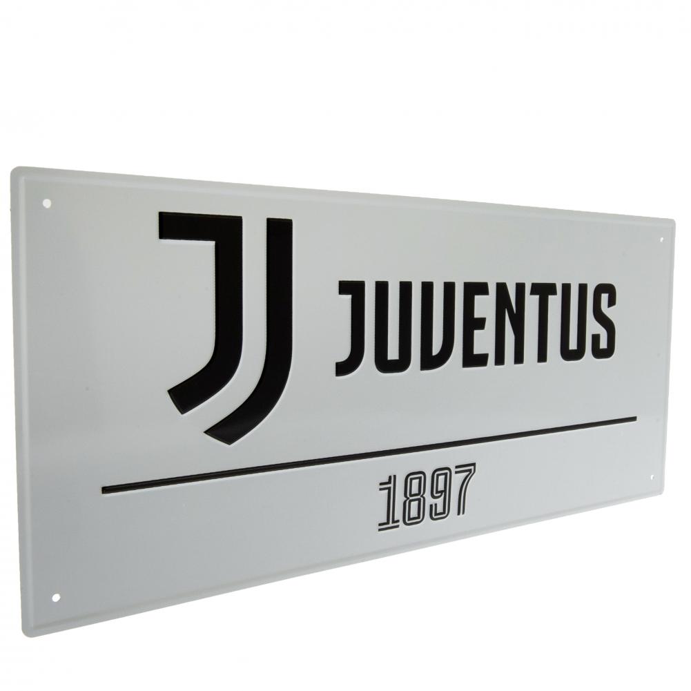 Juventus FC White Street Sign - Image 2