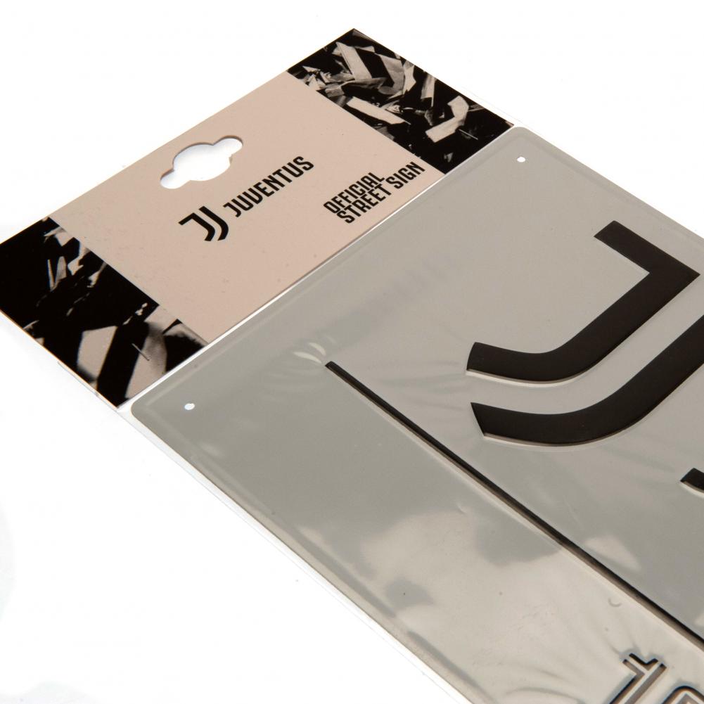 Juventus FC White Street Sign - Image 3