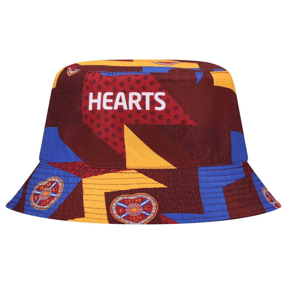 Hearts FC Geo Bucket Hat - Image 3