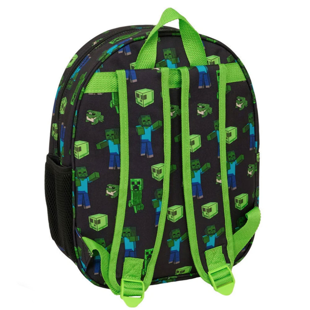 Minecraft 3D Junior Backpack - Image 3