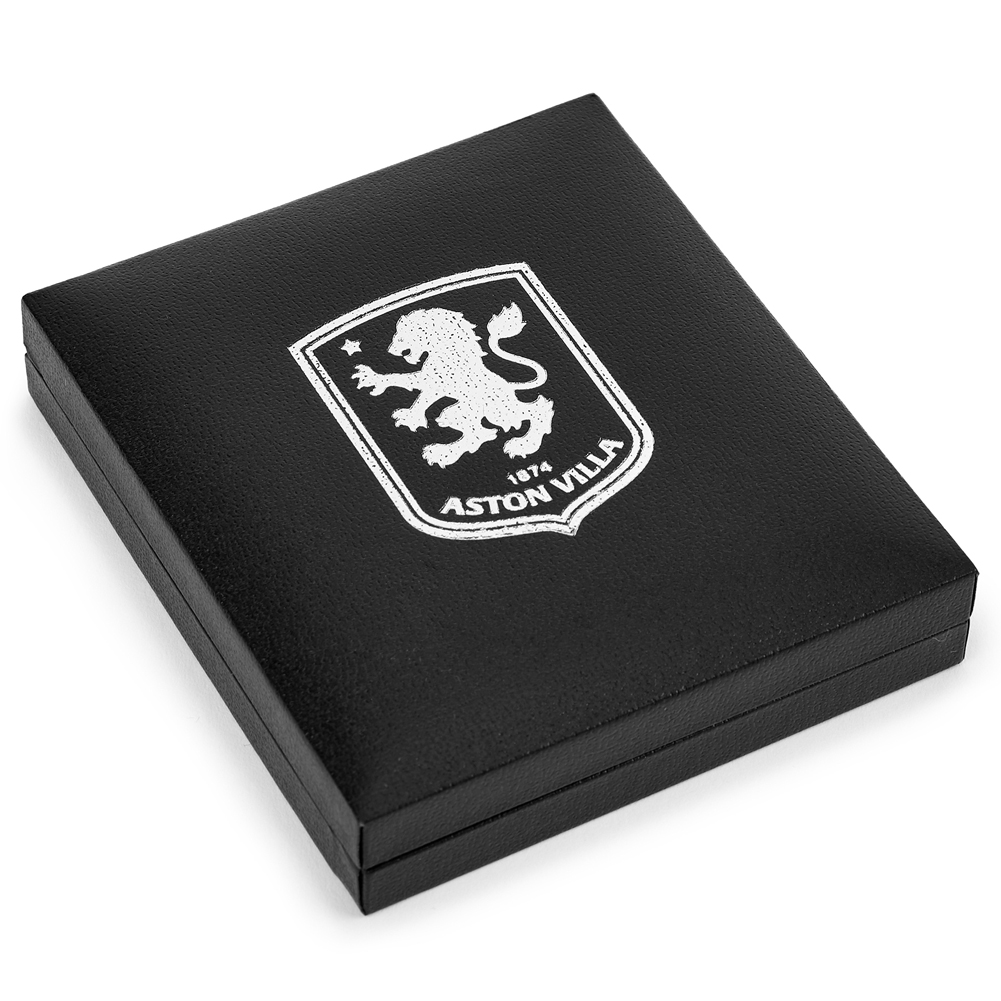 Aston Villa FC Silver Plated Boxed Lion Pendant - Image 4
