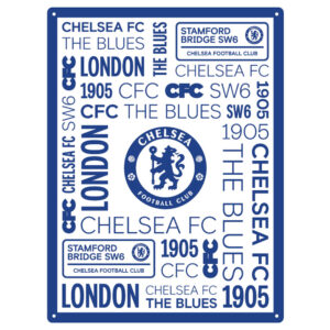 Chelsea FC Large Montage Sign