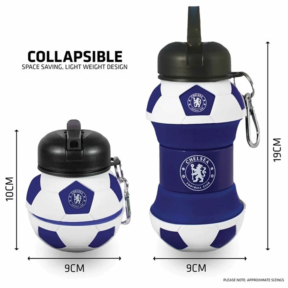 Chelsea FC Collapsible Football Drinks Bottle - Image 4