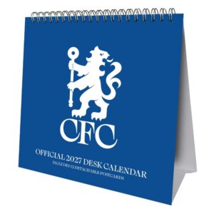 Chelsea FC Desktop Calendar 2027