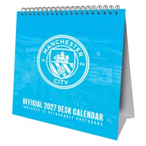 Manchester City FC Desktop Calendar 2027