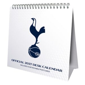 Tottenham Hotspur FC Desktop Calendar 2027