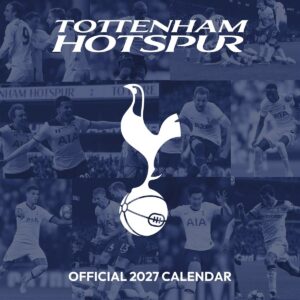 Tottenham Hotspur FC Legends Square Calendar 2027