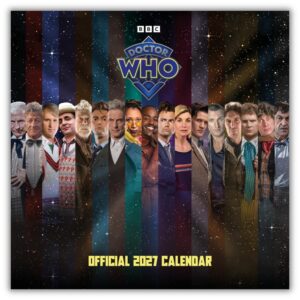 Doctor Who Square Calendar 2027