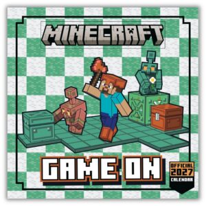 Minecraft Square Calendar 2027