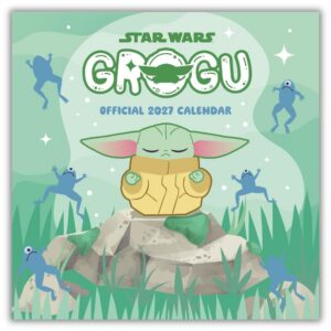 Star Wars: The Mandalorian Grogu Square Calendar 2027