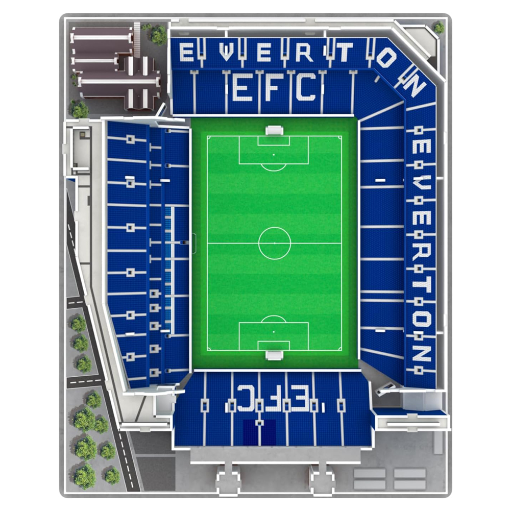 Everton FC Goodison Park Commemorative 3D Stadium Puzzle - Image 3