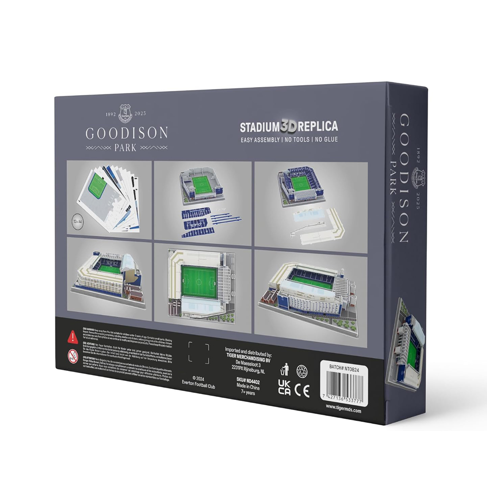 Everton FC Goodison Park Commemorative 3D Stadium Puzzle - Image 7