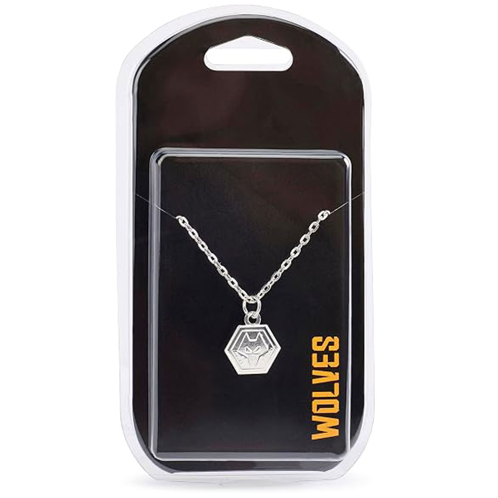 Wolverhampton Wanderers FC Silver Plated Pendant & Chain - Image 2