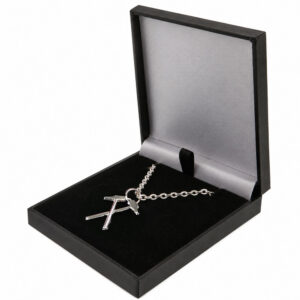 West Ham United FC Silver Plated Boxed Hammers Pendant