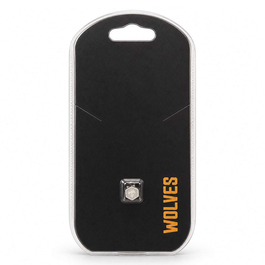 Wolverhampton Wanderers FC Cut Out Stud Earring - Image 2